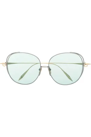 DITA EYEWEAR Lunettes de soleil Arohz à monture ronde oversize