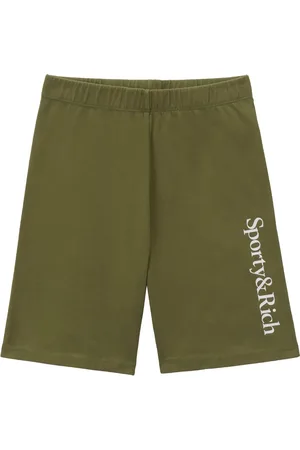 Sporty & Rich Short Serif à logo imprimé