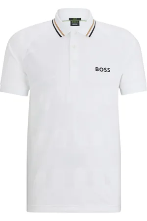 HUGO BOSS X Matteo Berrettini polo en jersey
