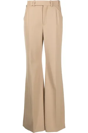 Chloé Pantalon en laine à coupe ample