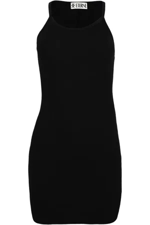 ÉTERNE Robe courte Tank à design sans manches