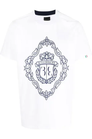 BILLIONAIRE T-shirt à logo brodé