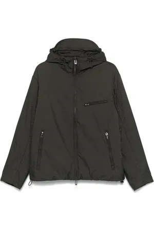 Emporio Armani Blouson à logo en jacquard