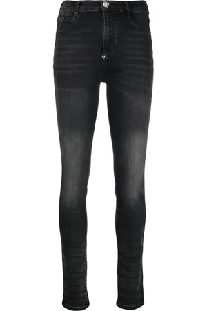 Philipp Plein Jean skinny à taille haute