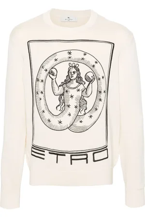 Etro T-shirt en coton à broderies