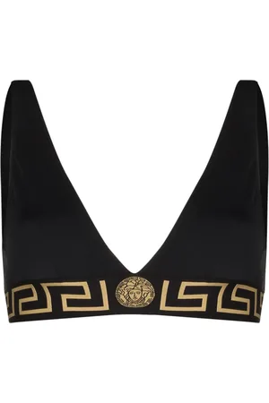 VERSACE Haut de bikini à bordure Greca