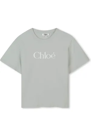 Chloé T-shirt à logo brodé