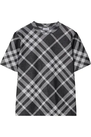Burberry T-shirt à carreaux