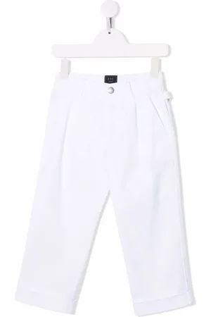 FAY Pantalon à logo brodé