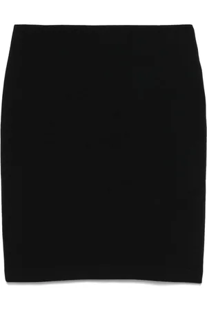 Emporio Armani Minijupe à design nervuré