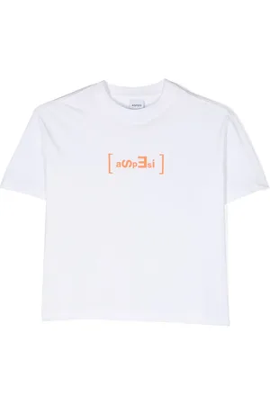 Aspesi T-shirt en coton à logo imprimé