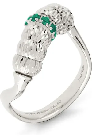 Officina Bernardi Bague Enigma en or blanc 18ct