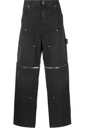Givenchy Pantalon droit à détails de zips