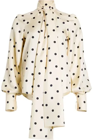 Patou Blouse à col lavallière