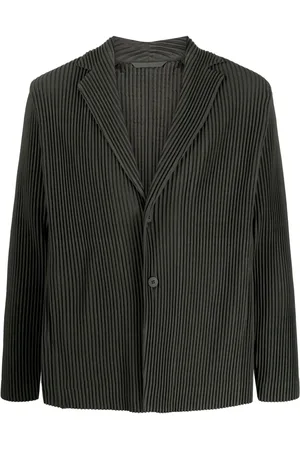 Issey Miyake Blazer plissé à simple boutonnage