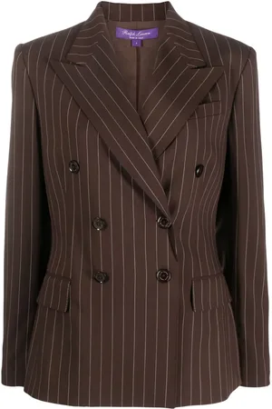 Ralph Lauren Blazer Safford en laine à rayures
