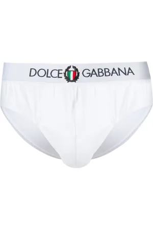 Dolce & Gabbana Slip à bande élastiquée à logo