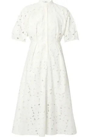 Erdem Robe mi-longue à manches courtes