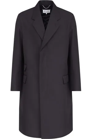 Maison Margiela Manteau mi-long à simple boutonnage