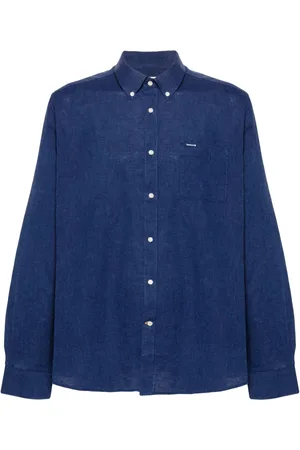 Barbour Chemise en lin mélangé à poche poitrine