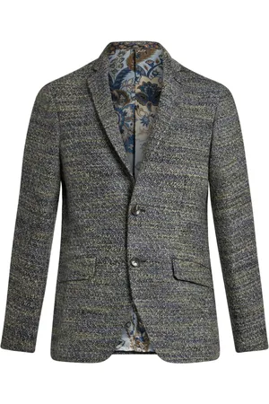 Etro Blazer en laine à simple boutonnage