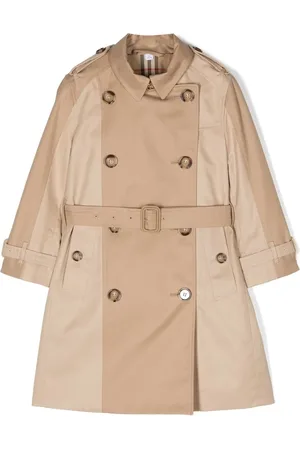 Burberry Trench à empiècements contrastants