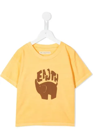 REJINA PYO T-shirt Ellis en coton biologique à imprimé graphique