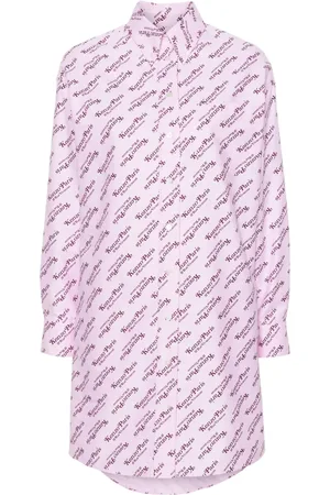 Kenzo X Verdy robe à logo imprimé