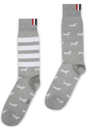 Thom Browne Chaussettes à motif imprimé