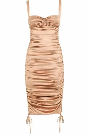 Dolce & Gabbana Robe mi-longue froncée