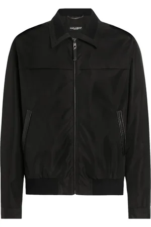 Dolce & Gabbana Veste bomber à plaque logo