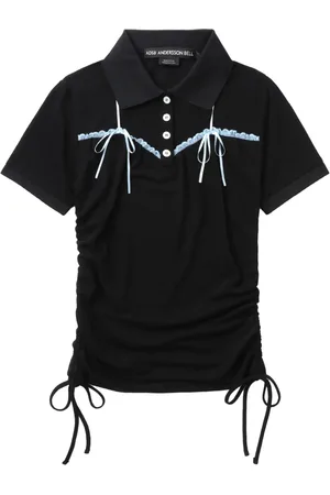 Andersson Bell Polo à détails en dentelle