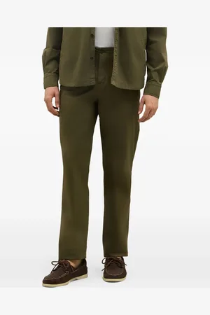 Boglioli Pantalon à effet délavé