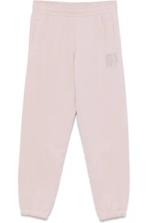 DKNY Pantalon à logo strassé