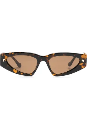 Nanushka Lunettes de soleil Emme à monture papillon