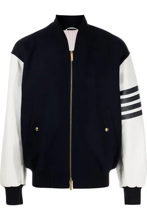 Thom Browne Veste bomber à 4 bandes signature
