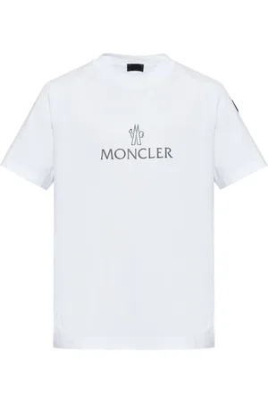 Moncler T-shirt en coton à logo