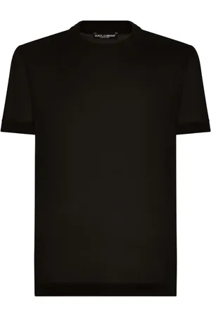 Dolce & Gabbana T-shirt en soie à col rond