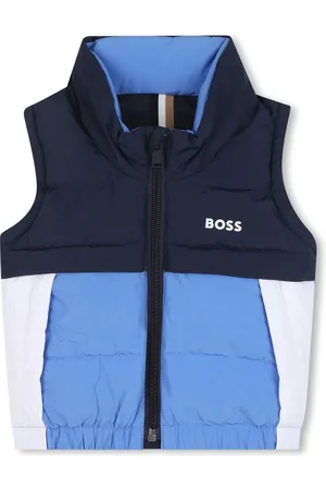 HUGO BOSS Gilet à design colour block