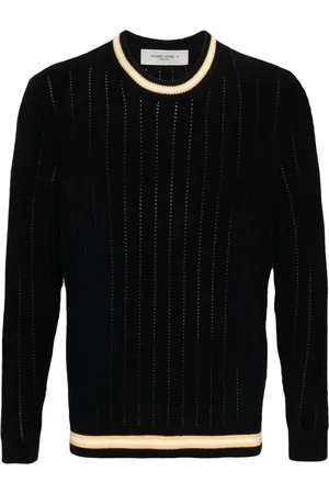Golden Goose Pull Davis en maille torsadée