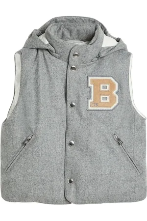Brunello Cucinelli Gilet à capuche détachable
