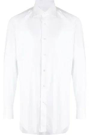 BRIONI Chemise en coton à manches longues