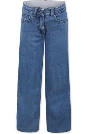 Stella McCartney Jean à logo brodé