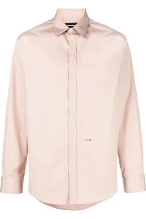 Dsquared2 Chemise en coton à logo imprimé