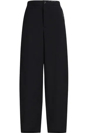 Marni Pantalon fuselé à logo brodé