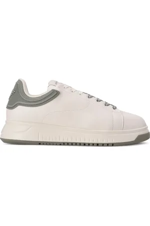 Emporio Armani Baskets à logo embossé