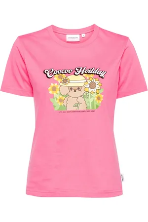 Chocoolate T-shirt en coton à imprimé graphique