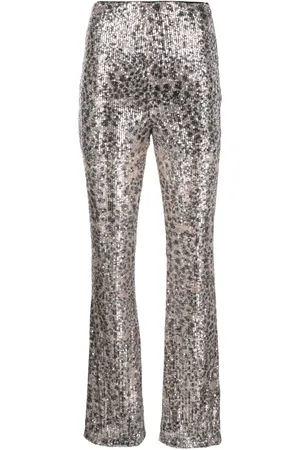 Liu Jo Pantalon droit à ornements en sequins