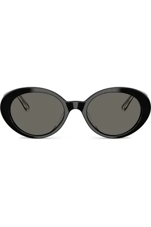 Oliver Peoples Lunettes de soleil à monture ovale