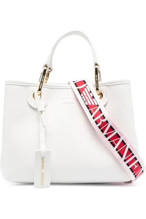 Emporio Armani Sac cabas à bride logo